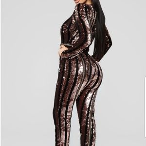 Fashion Nova Modern disco jumpsuit